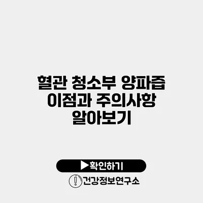 혈관 청소부 양파즙 이점과 주의사항 알아보기